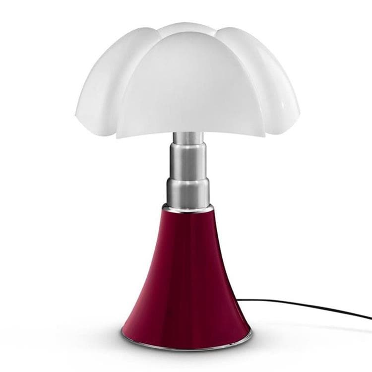 PIPISTRELLO Lampe ampoules LED pied télescopique H66-86cm Rouge Martinelli  Luce - LightOnline
