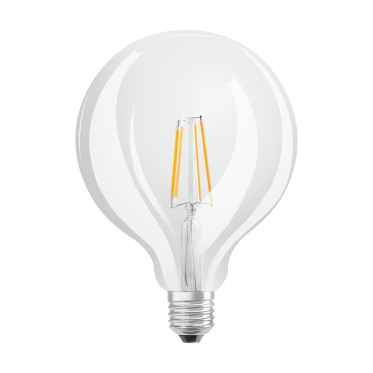 OSRAM Ampoule LED filament Globe E27 Ø12,5cm 2700K 7W = 60W 806