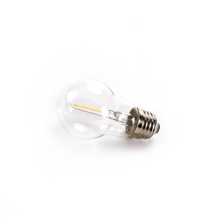 FLAMME Ampoule LED connectée filament E14 4.9W=25W 370lm dimmable blanc  chaud blanc froid Ø3.5cm ambre Wiz - LightOnline