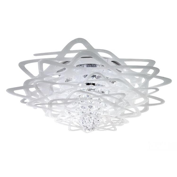 UMBRELLA Plafonnier LED dimmable Acrylique Ø80cm Blanc Zero