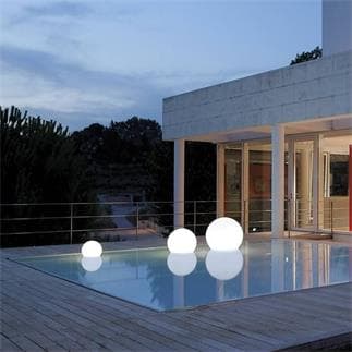 Boule lumineuse LED imperméable et flottante, Rechargeable par USB,  luminaire d'extérieur, idéal pour un jardin
