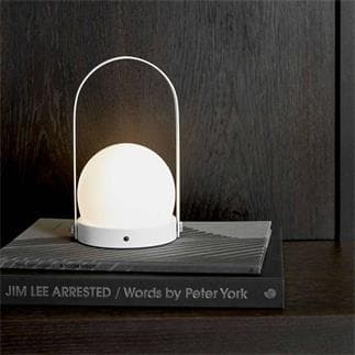 Lampe Baladeuse d'extérieur Led - poignée kaki - H18.5cm