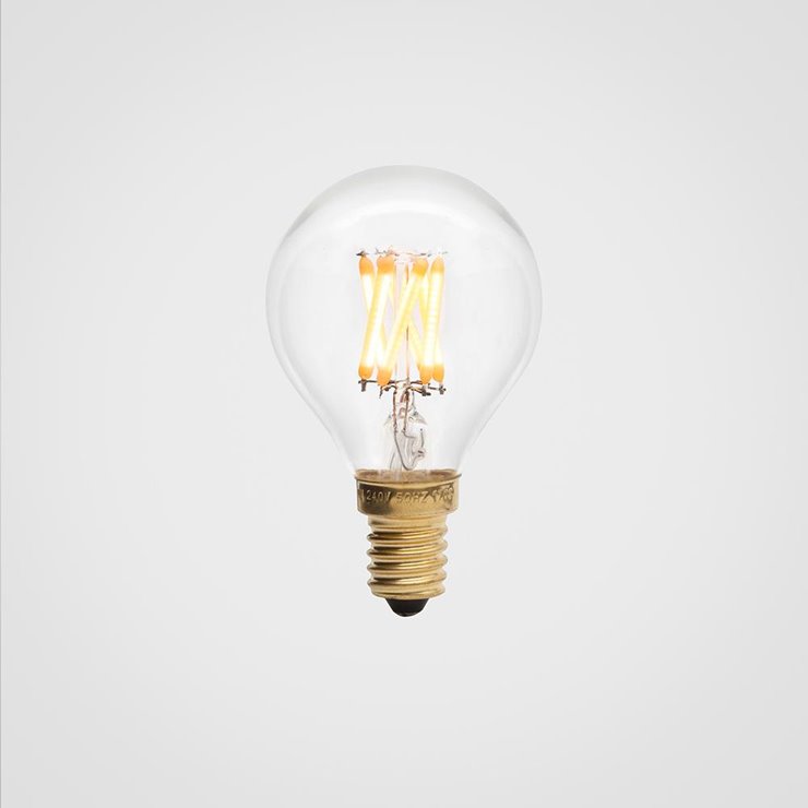 Ampoule LED filament Sphèrique E14 Ø4.5cm 2200K 3W = 24W