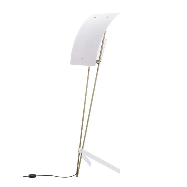 Lampadaire Métal Dimmable H155cm G30 Blanc