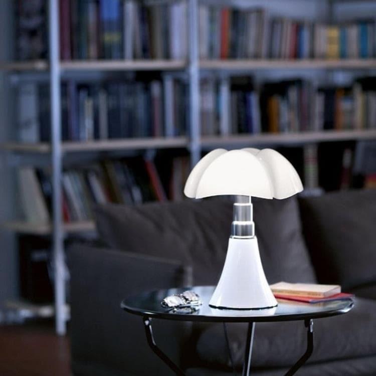 Lampe LED avec Variateur H35cm MINI PIPISTRELLO Blanc