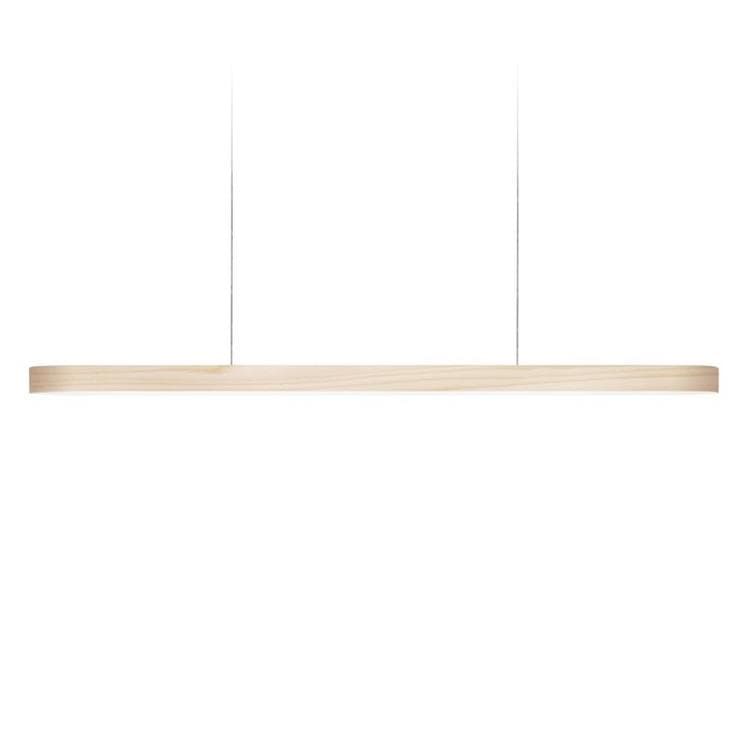 I - LINE-Suspension LED Bois L120cm