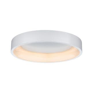 Plafonnier LED moderne rond H10cm pour chambre, noir et blanc