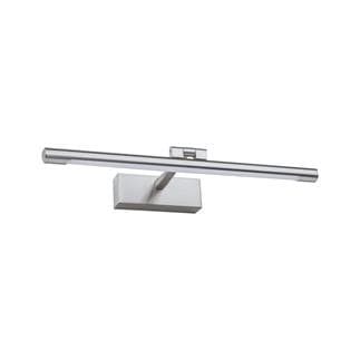 ORGON Applique LED de salle de bain avec Prise Métal L70cm Chrome