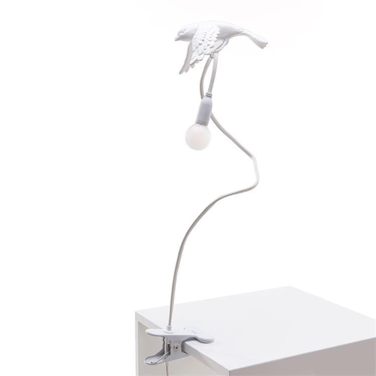 Lampe LED à pince, à poser ou pincer, blanc