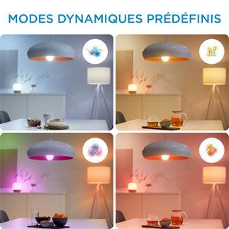 SPOT Ampoule LED connectée GU10 4.9W=50W 345lm change de couleur