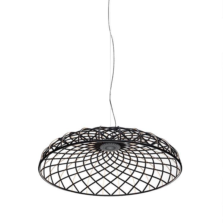 SKYNEST-Suspension matériaux recyclés LED Ø90cm