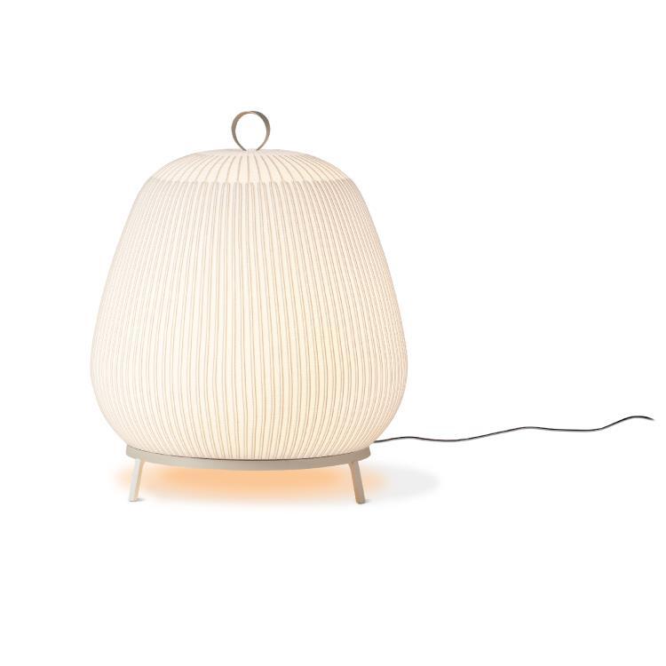 KNIT MEDIUM-Lampe de sol LED dimmable H55cm