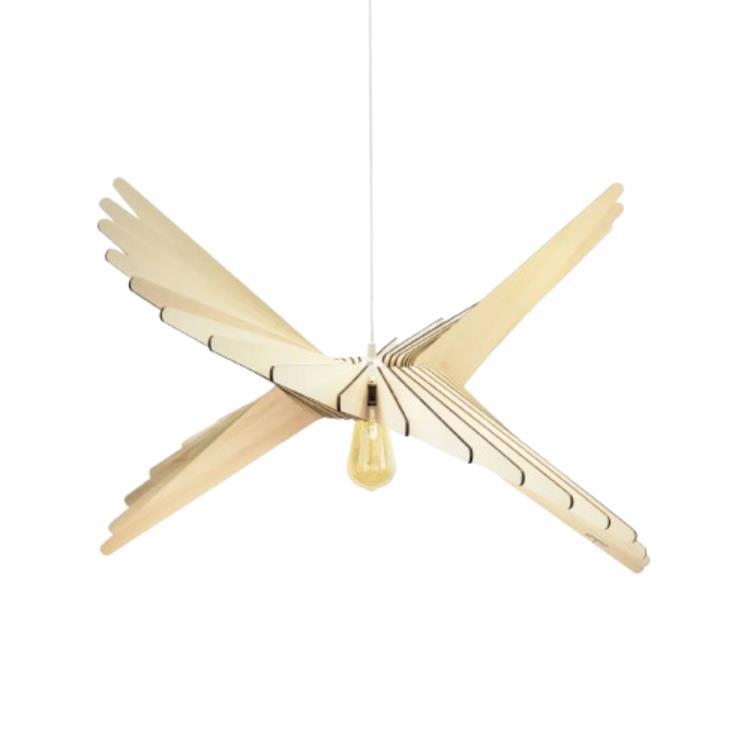 ALBATROS-Suspension Bois FSC Ø65cm