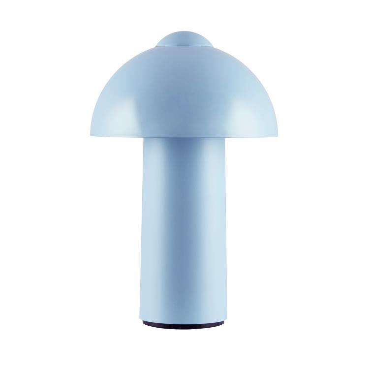 Lampe à poser LED Polycarbonate H25cm BUDDY PORTABLE Bleu clair