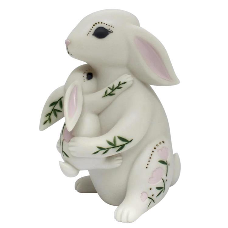 Lampe à poser LED rechargeable lapin H23cm BABY AND MUM RABBIT Gris