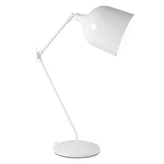 Lampe sans fil rechargeable Kizu LED pierre blanc / Base marbre - H 24 cm -  NEW WORKS