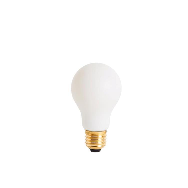 Ampoule LED Standard Verre Dépoli E27 6W=35W 2000-2800K 400lm 12V Blanc chaud Dimmable THE MUSE blanc mat