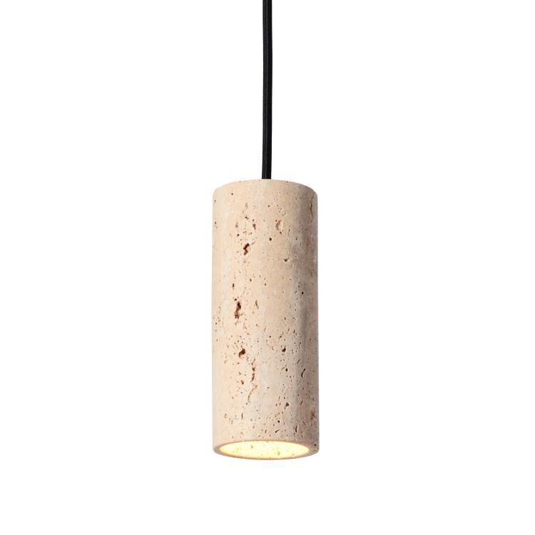 Suspension Travertin Ø6.5cm CORE crême