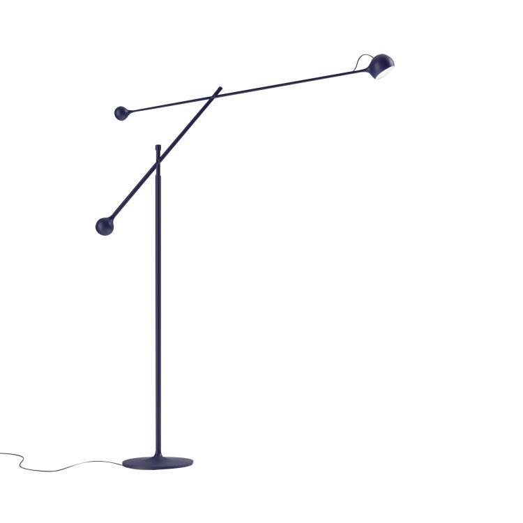 Lampadaire orientable Acier H127cm IXA FLOOR Bleu