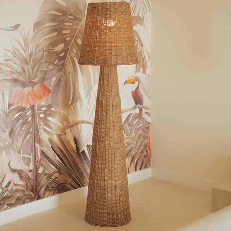 Lampadaire câble H165cm LOLA Naturel 