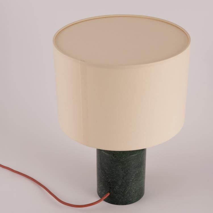 Lampe à poser Céramique/Marbre H42cm JOSEF Marbre vert