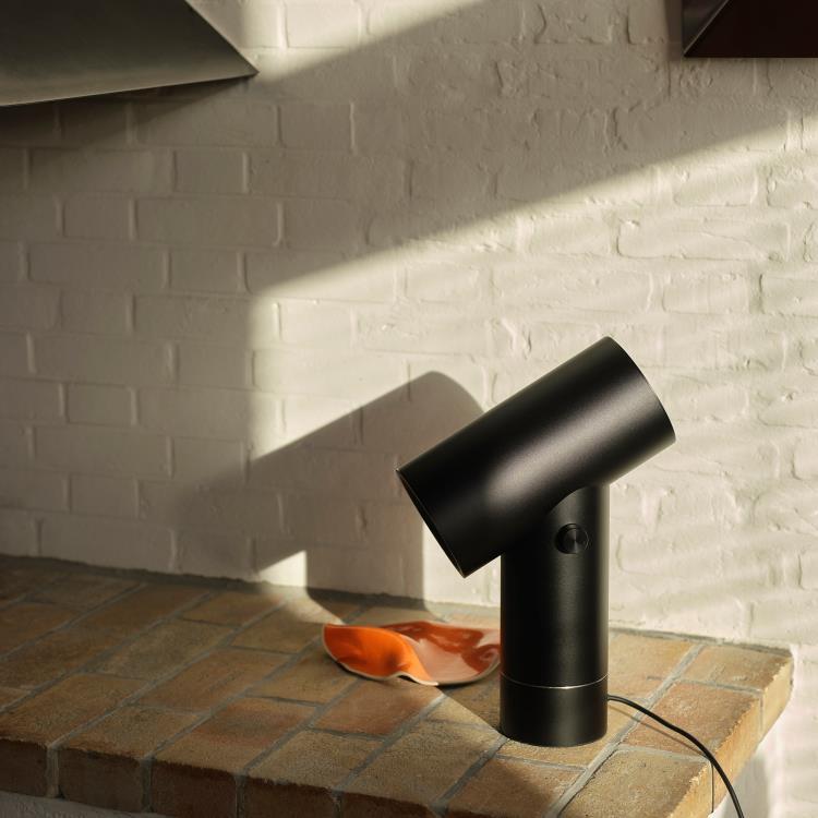 Lampe à poser LED à 2 lumières avec variateur H45.4cm BEAM Noir