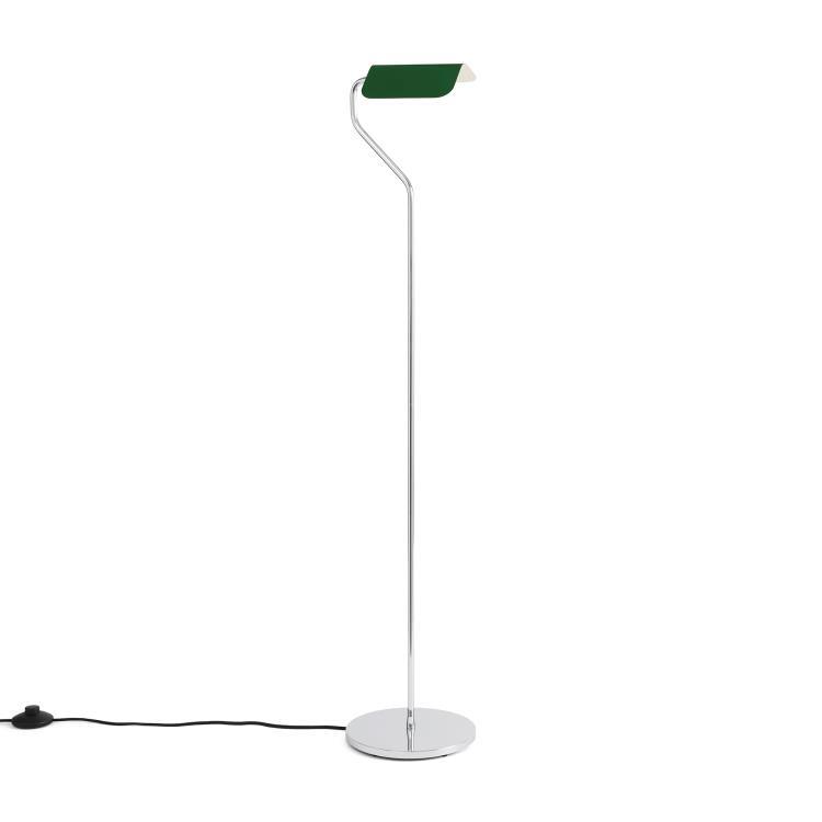 Lampadaire Acier H110cm APEX vert emeraude