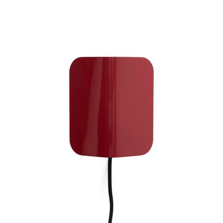 Applique murale Acier H16cm APEX rouge marron