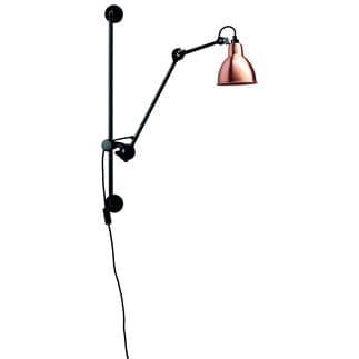 KNOKKE Baladeuse LED 3 lumières Laiton H35cm noir et laiton DCW Editions -  LightOnline