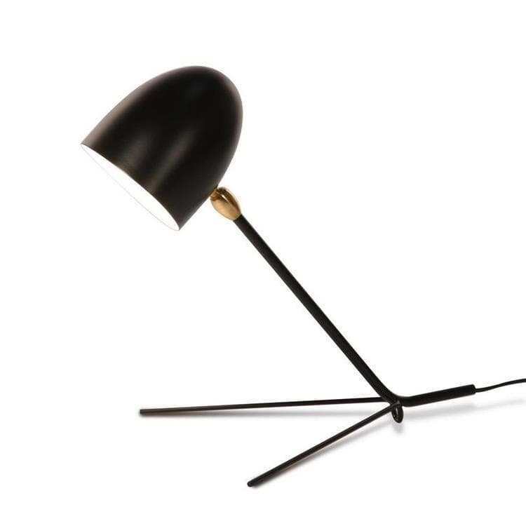 Lampe de bureau à pince en acier avec LED avec variateur tactile - Lionard
