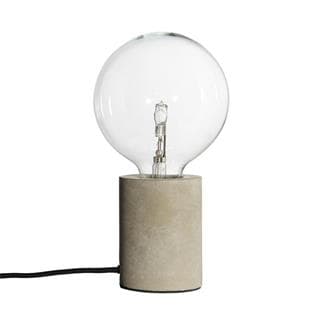 Lampe déco CACTUS JACK Plexiglas avec socle LED béton