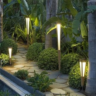 Borne lumineuse extérieur rouille éclairage extérieur lampadaire éclairage  de chemin éclairage de jardin avec écran en treillis, aluminium verre  blanc, 1x E27, LxH 16x100cm
